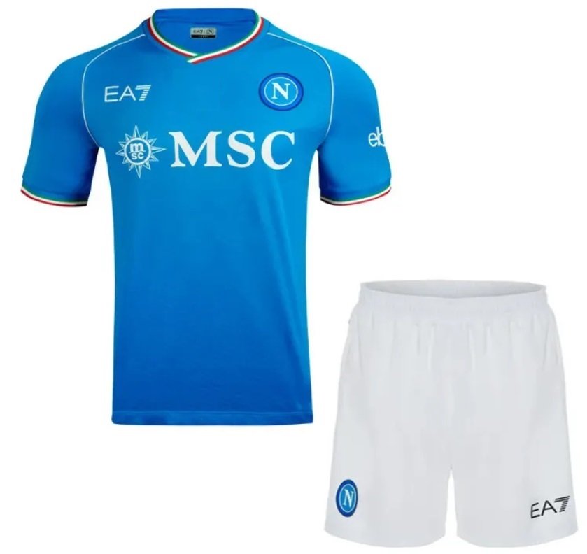 Kit infantil I Napoli 2023 2024 EA7 oficial 